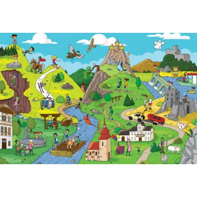 Puzzle 200 el. Pieni�skie Jako