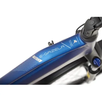 Romet Rower elektryczny e-Gazela 3.0 540WH granatowy 19 L