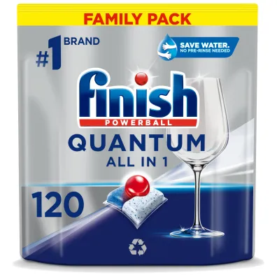 Finish Quantum Kapsuki do zmywarki Fresh All in 1 120 szt.
