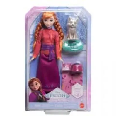 Disney Frozen. Ksi�niczka Anna z wilczkiem Mattel