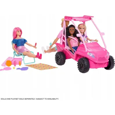 Barbie - autko buggy pla�owych detektyw�w Mattel