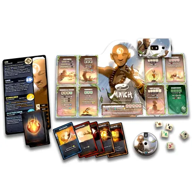 Dice Throne. Starcie 2. Mnich vs Paladyn Lucky Duck Games Polska
