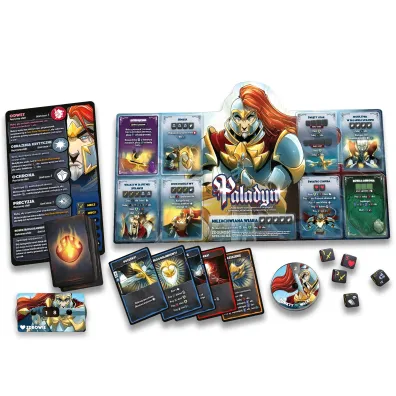 Dice Throne. Starcie 2. Mnich vs Paladyn Lucky Duck Games Polska