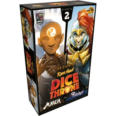 Dice Throne. Starcie 2. Mnich vs Paladyn Lucky Duck Games Polska
