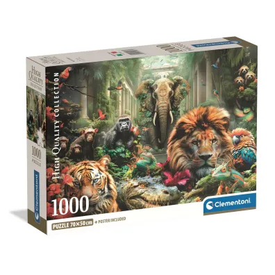 Puzzle 1000 el. Mystic Jungle Clementoni