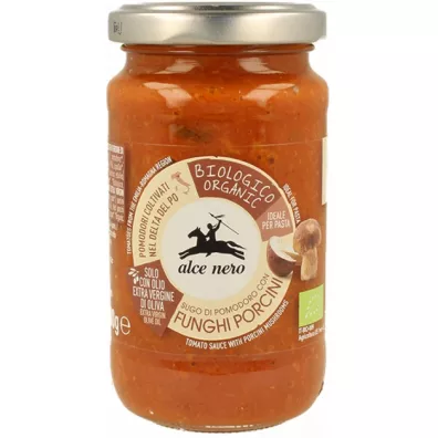 Alce Nero Sos pomidorowy z borowikami 200 g Bio