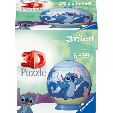 Puzzle Kula 54 el. 3D Stitch 1 Ravensburger