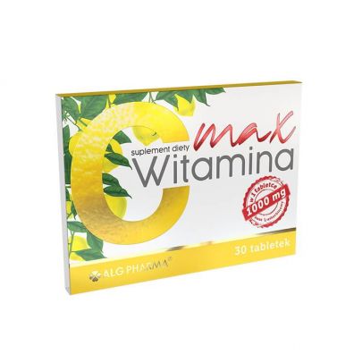 Alg Pharma Witamina C Max Suplement diety 30 tab.