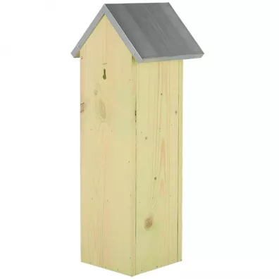 Esschert Design Budka lgowa dla ptakw 3 poziomy 51cm