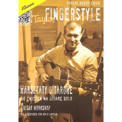 Fingerstyle. Warsztaty gitarowe 50 �wicze� na gitar� solo - Robert Kordylewski