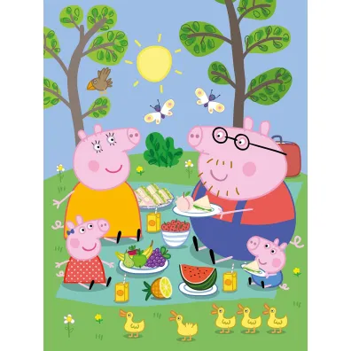 Peppa Pig. Wodne kolorowanie 13. Nie ma to jak rodzinka!