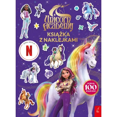 Unicorn Academy. Ksi��ka z naklejkami