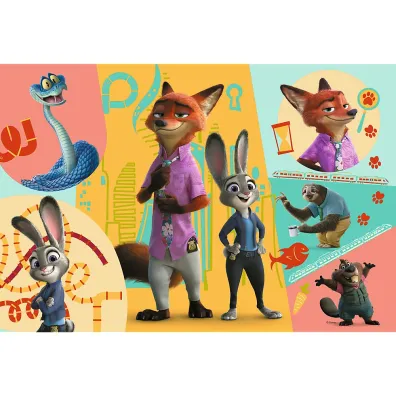Puzzle 160el Razem w Zootopii TREFL 15429 TR