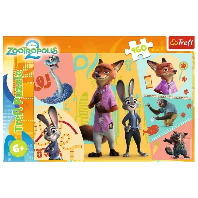Puzzle 160el Razem w Zootopii TREFL 15429 TR