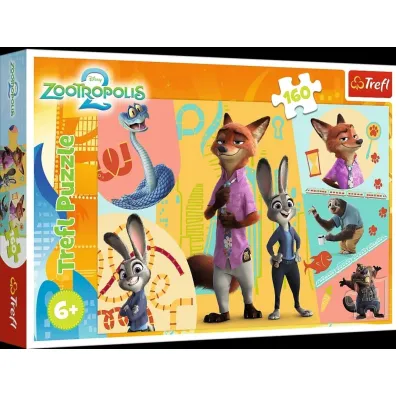Puzzle 160el Razem w Zootopii TREFL 15429 TR