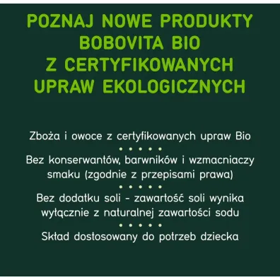 BoboVita Kaszka bezmleczna ry�owo-kukurydziana z tapiok� i bananem po 4 miesi�cu 200 g Bio