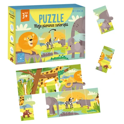 Puzzle 12 el. Moje pierwsze zwierz�ta Kangur