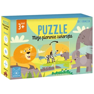 Puzzle 12 el. Moje pierwsze zwierz�ta Kangur