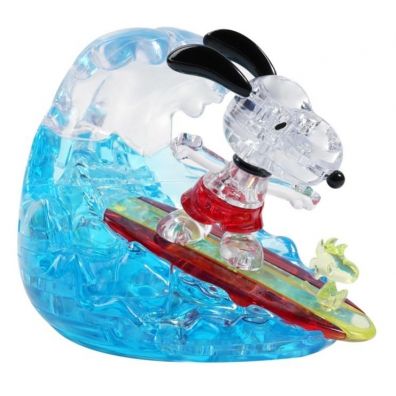 Puzzle 3D 41 el. Crystal Snoopy surfer Bard Centrum Gier