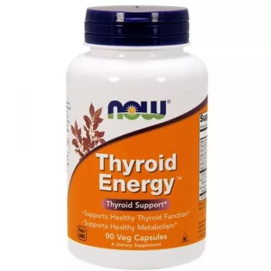 Now Foods Thyroid Energy suplement diety 90 kaps.