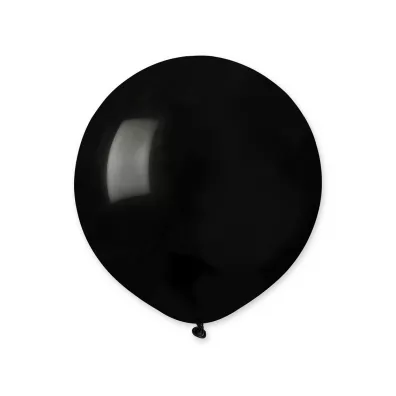 Godan Balony pastel czarne 25 szt.