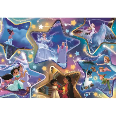 Puzzle 104 el. SuperColor. Magical Moments Clementoni