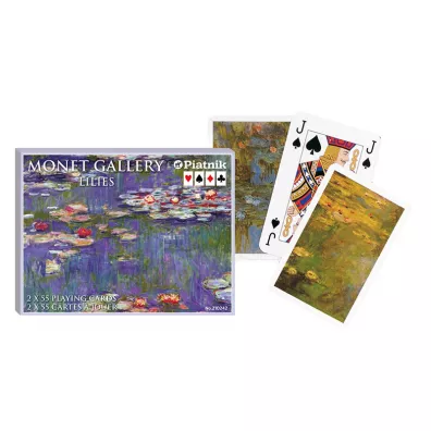Karty standard "Monet, Lilie" Piatnik