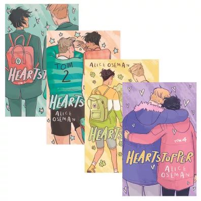 Pakiet Heartstopper. Tomy 1-4 - Alice Oseman