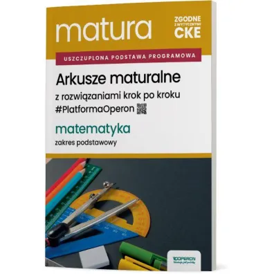 Pakiet Matura 2026. Matematyka. Zakres podstawowy: Zadania maturalne z odpowiedziami. Repetytorium, Arkusze maturalne z rozwi�zaniami krok po kroku