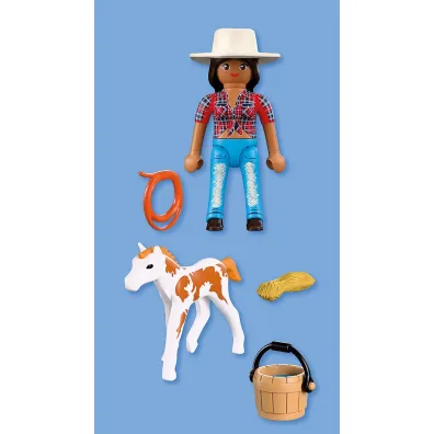 Playmobil DuoPack Kowbojka ze �rebakiem 72026