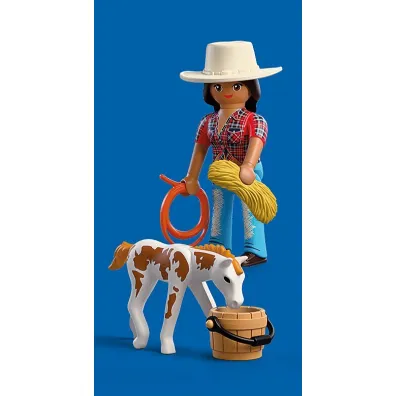 Playmobil DuoPack Kowbojka ze �rebakiem 72026