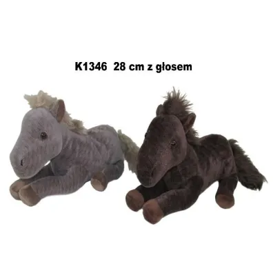 Pluszowy ko� z g�osem - 2 kolory - 28cm Sun-Day