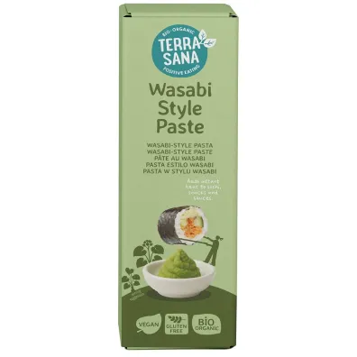Terrasana Pasta w stylu wasabi bezglutenowa 50 g Bio