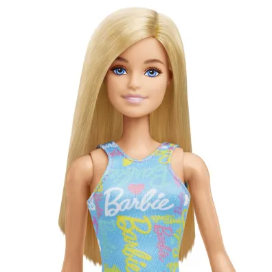 Barbie Lalka w sukience HGM59 Mattel