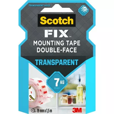 Scotch Ta�ma monta�owa transparentna 19mm x 1.5m
