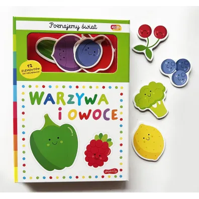 Warzywa i owoce. Akademia M�drego Dziecka. Poznajemy �wiat