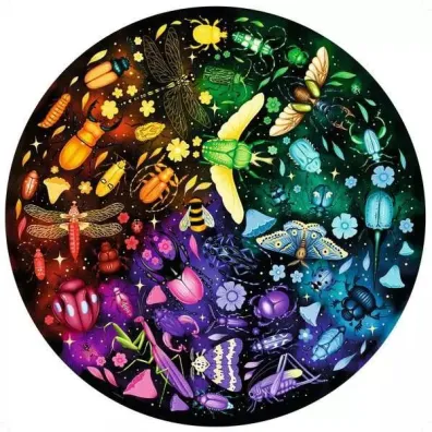 Puzzle 500 el. 2D Paleta kolor�w. Insekty Ravensburger