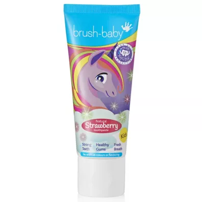 Brush-Baby Unicorn pasta do zbw dla dzieci Strawberry 50 ml