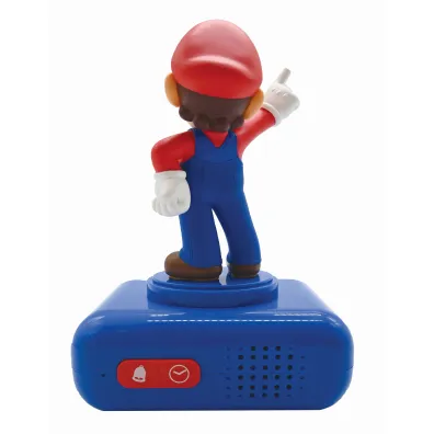Budzik cyfrowy z lampk� nocn� Super Mario i efektami d�wi�kowymi RL800NI