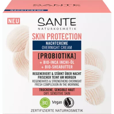 Sante Krem do twarzy ochronny z probiotykami, olejem inchi i masem shea eco 50 ml