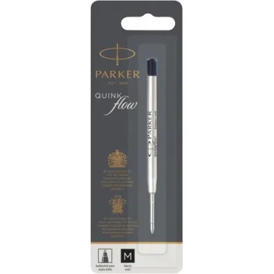 Parker Wk�ad do d�ugopisu metalowy czarny 0.7mm