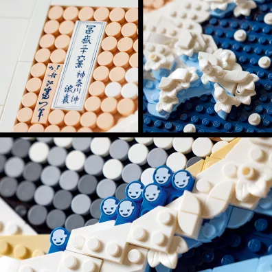 LEGO Art Hokusai – „Wielka fala” 31208