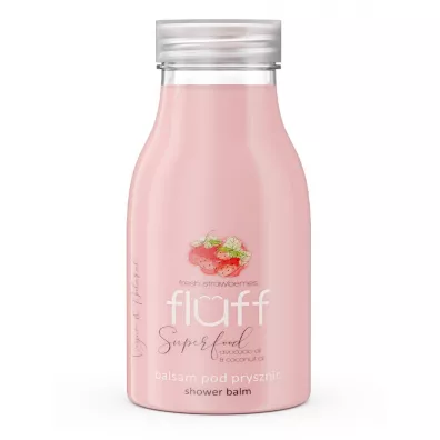 Fluff Shower Balm balsam pod prysznic Truskawka 300 ml