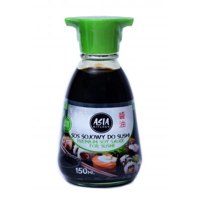Asia Kitchen Sos sojowy do sushi Premium Less Salt light 150 ml
