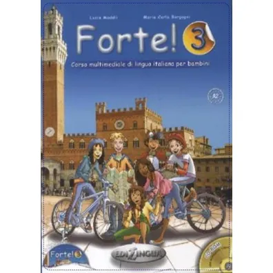 Forte! 3. Podr�cznik + �wiczeniami + CD - Maria Carla Borgogoni, Lucia Maddii