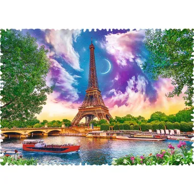 Puzzle 600 el. Crazy Shapes. Niebo nad Pary�em Trefl