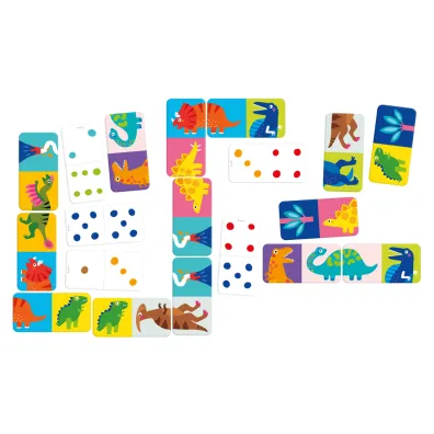 CzuCzu Domino Dinozaury Bright Junior Media