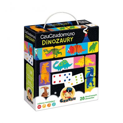 CzuCzu Domino Dinozaury Bright Junior Media