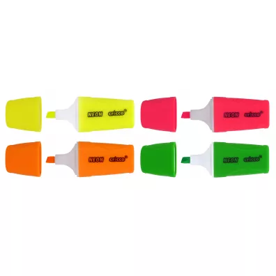 Cricco Zakre�lacze mini neon 4 szt.