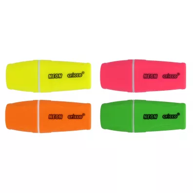 Cricco Zakre�lacze mini neon 4 szt.